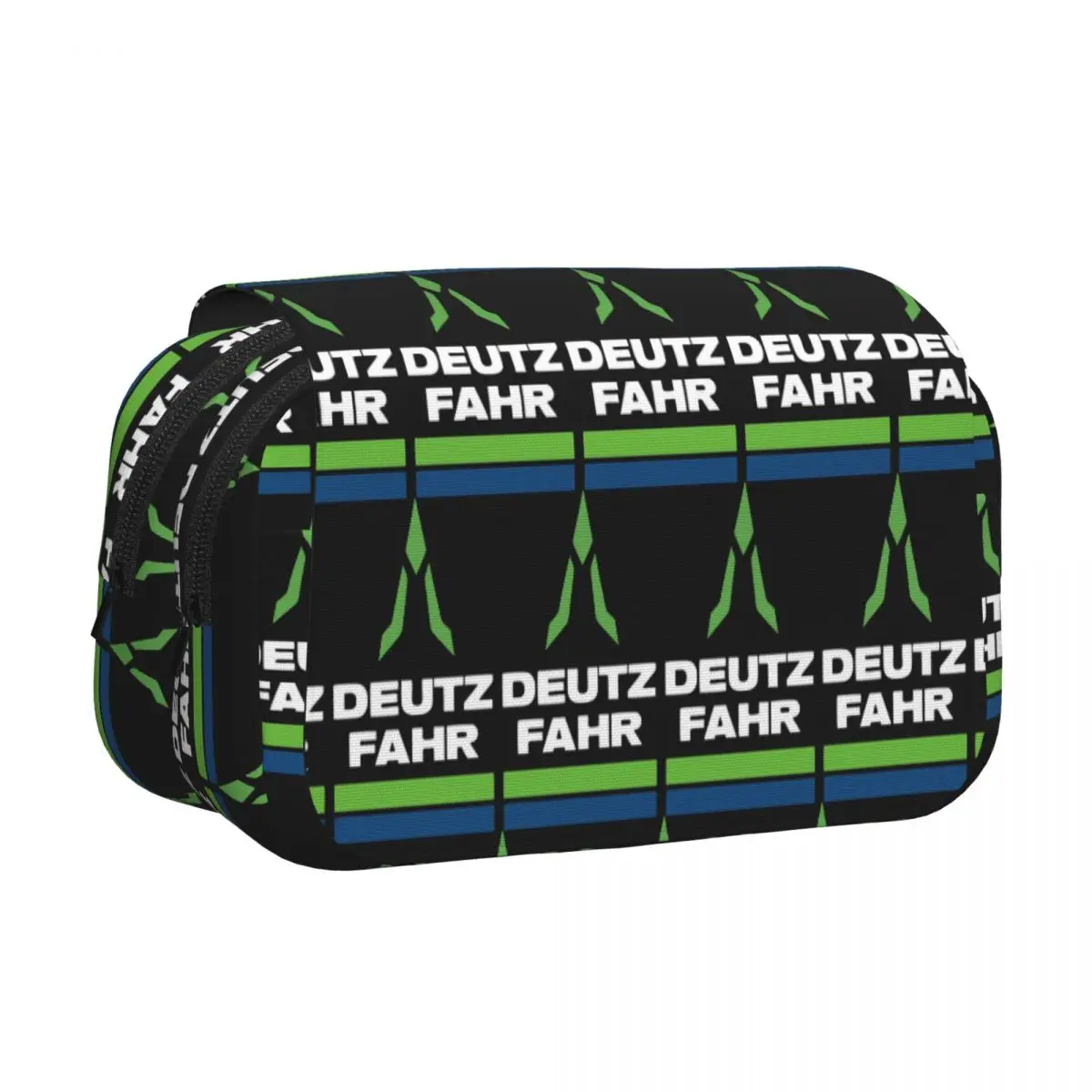 Best Seller Deutz Fahr Logo Merchandise Essential Pencil Case Pen Holder Hard Shell Leather Large Storage Pen Box Pencil