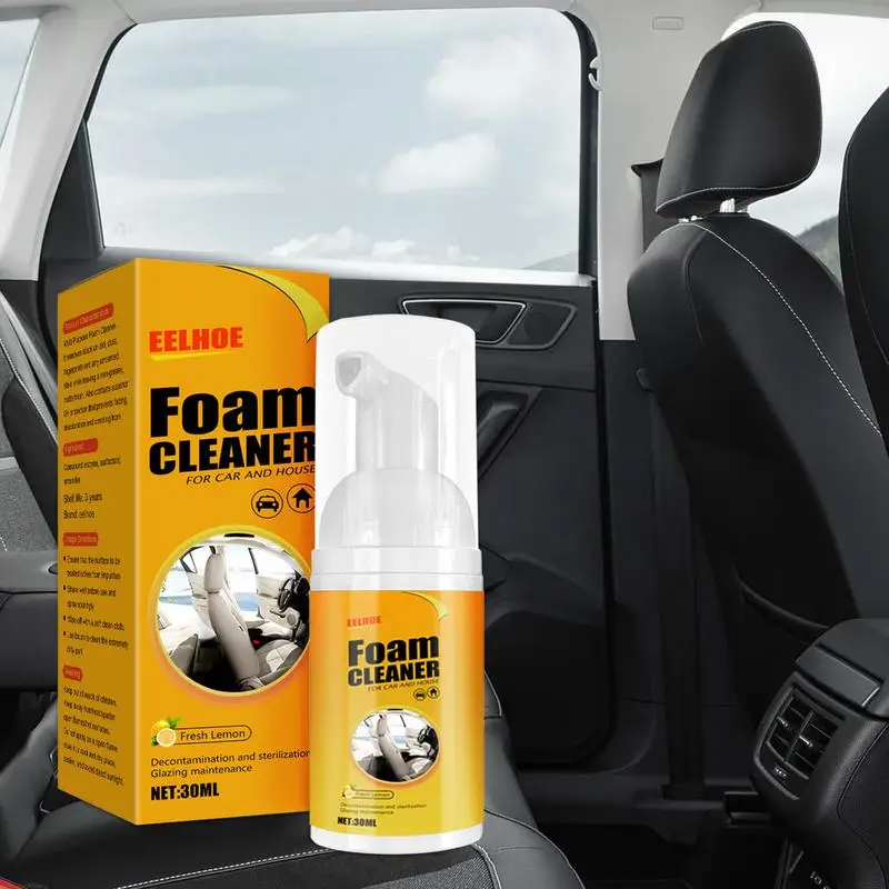 

Multifunctional Bubble Cleaner Lemon Flavor Detergent Cleaning Sprays Car Interior Leather Multi-Purpose Foam Cleaner For Cars