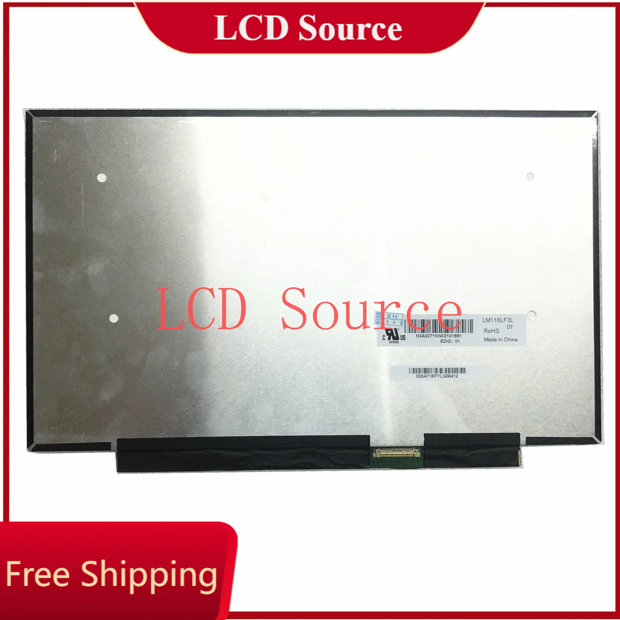 

LM116LF3L 01 LM116LF3L01 11.6" EDP 30PIN IPS LAPTOP LCD LED SCREEN