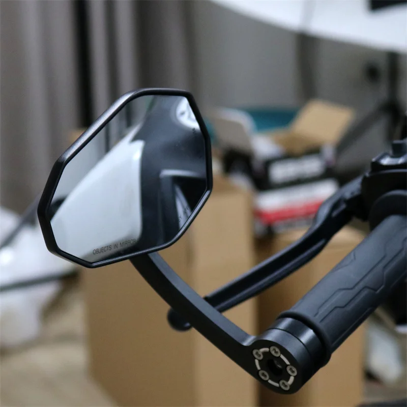 FOR Suzuki GSX-S1000  gsxs 1000g GSX-S1000GT GSXS1000Y  Motorcycle 7/8" 22mm Handle Bar End Rearview Mirror view 3