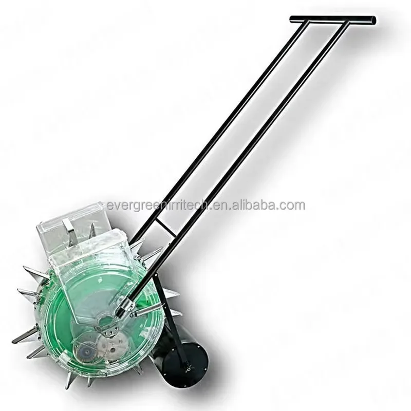 Manual Hand Held Seed Planter with Fertilizer Dispenser for Garden Farming Agriculture Vegetable Sowing Tool Efficient