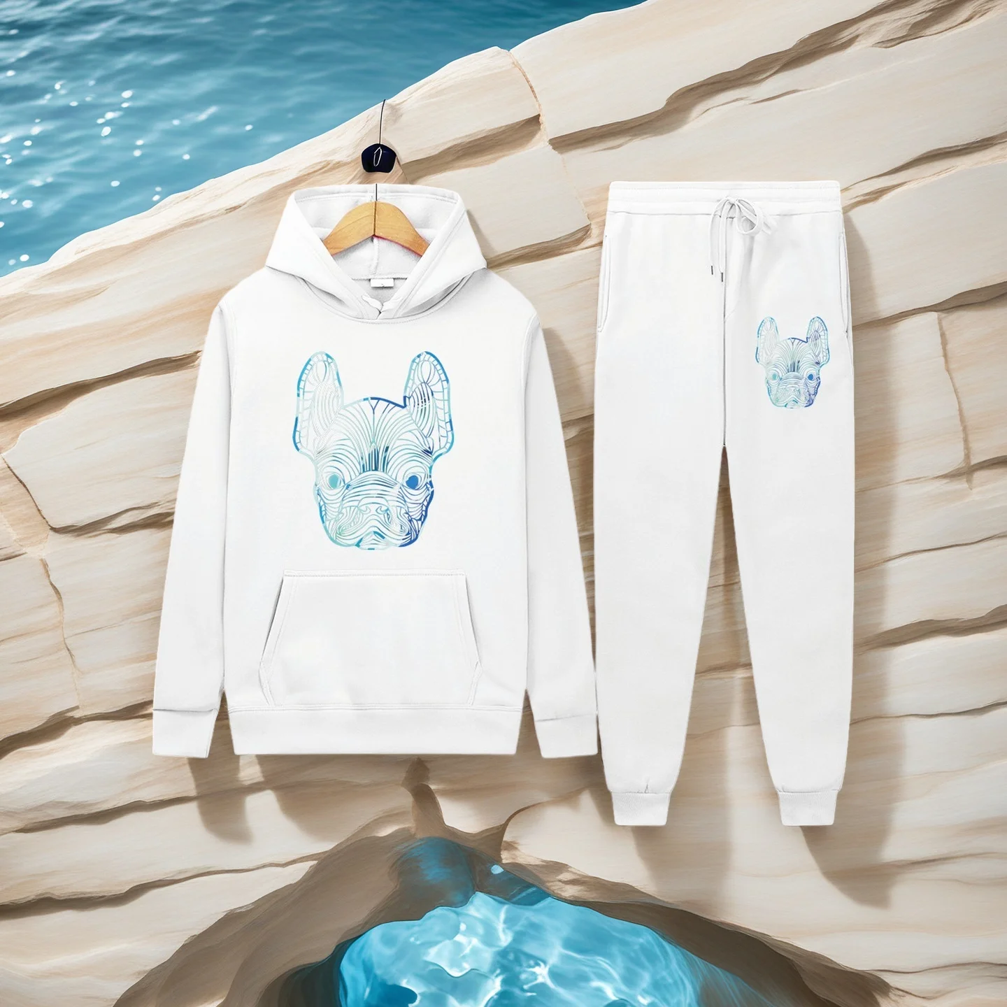 Trendy trainingspakken met print - losse pasvorm, seizoensbestseller