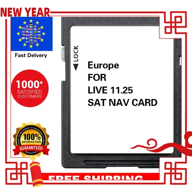 

SD Card Europe 2024 for Renault Megane Clio Laguna Scenic Navigation Live 11.25 Sat Nav Maps 8GB 8201753027 Free Anti Fog Flim