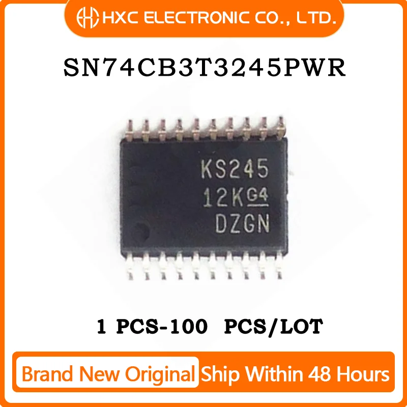 

10/50/100PCS 100% New SN74CB3T3245PWR SN74CB3T3245PW SN74CB3T3245 KS245 sop-20 Chip