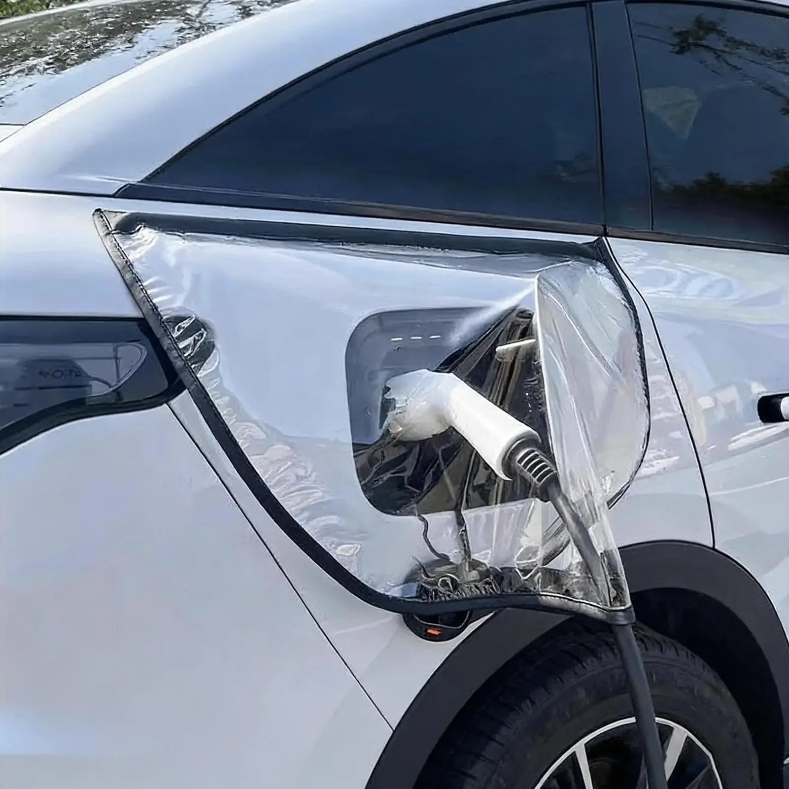 

Charging rain cover, new energy vehicle, energy vehicle, outdoor charging gun, waterproof and dustproof, car rain and snow cover