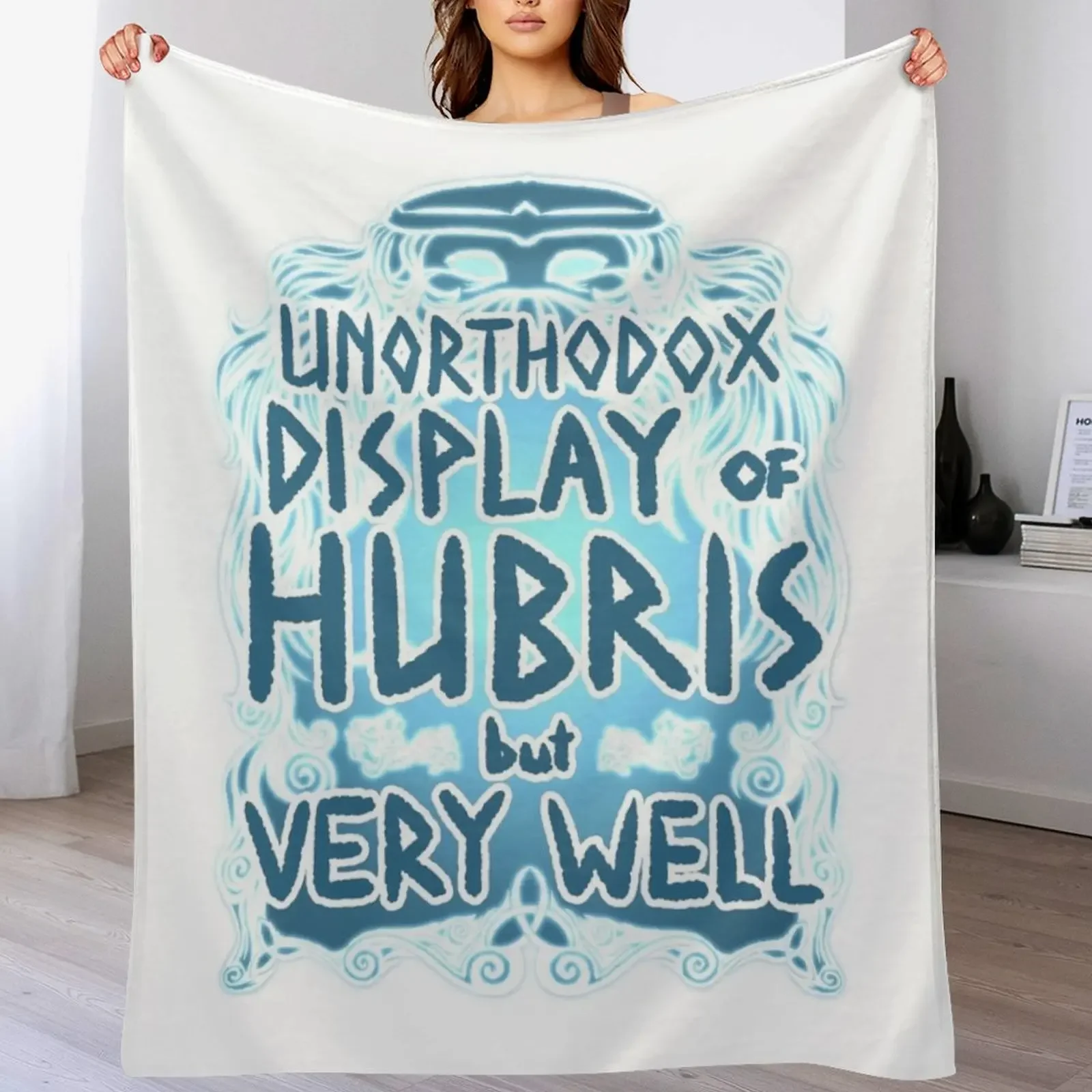 

Hubris Throw Blanket Soft Bedroom Blanket for Night Sleeping