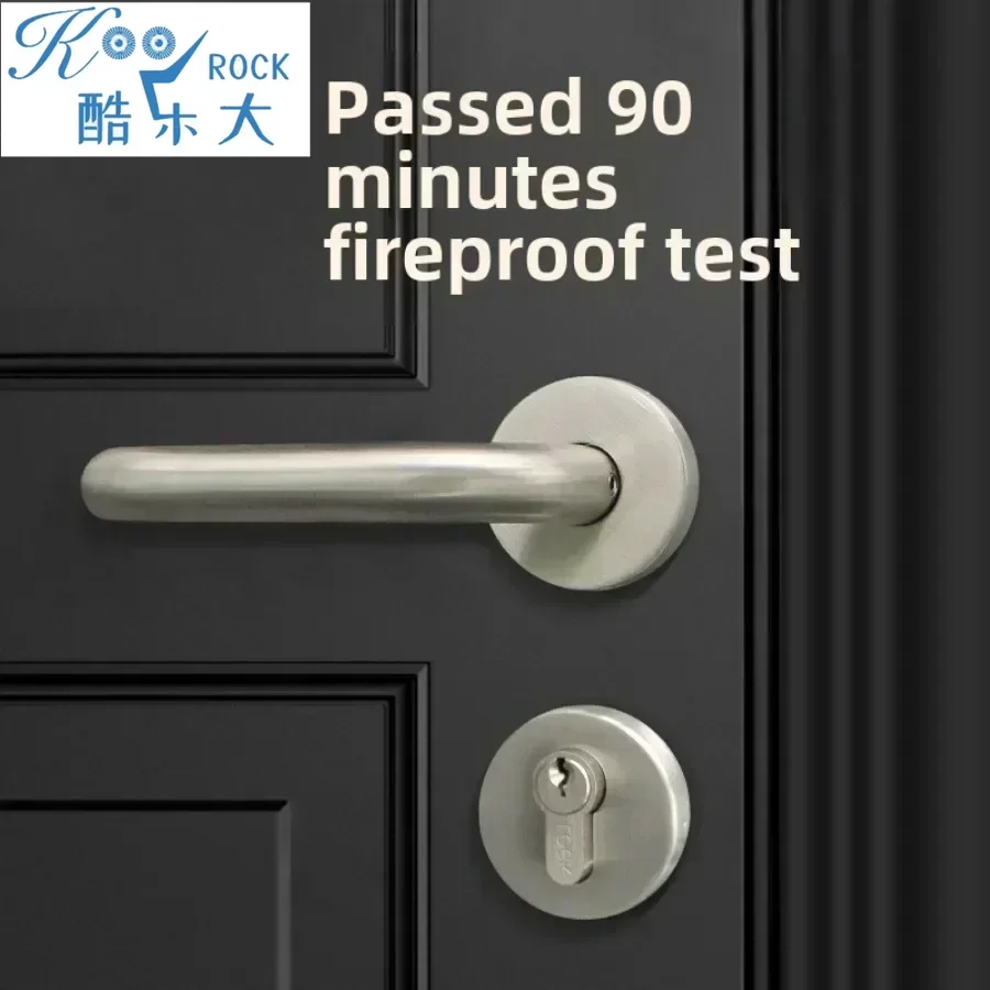 

Замок из нержавеющей стали европейского стандарта, огнестойкий, с универсальной двойной изогнутой ручкой для дверей лабораторий, больниц и палат