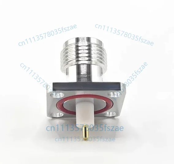 1pc tnc-kfd5m four-hole flange microstrip female head diameter 4.1 length 5mm inner conductor diameter 1.27 length 3mm