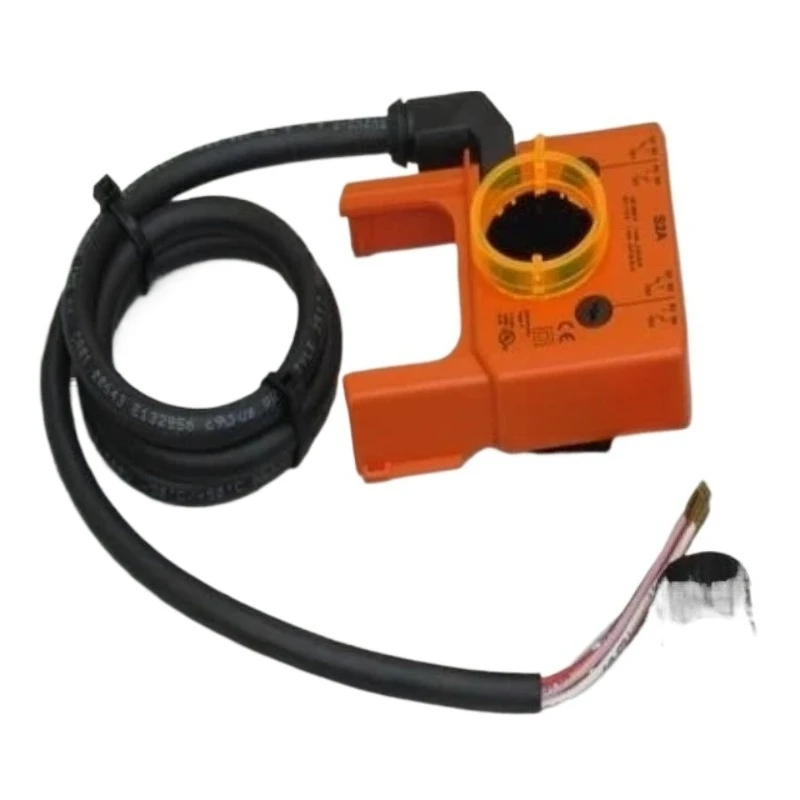New S2A Actuator Auxiliary Switch, SPDT Adjustable Auxiliary Switch Replacement Spare Part for Damper Rotary Actuator