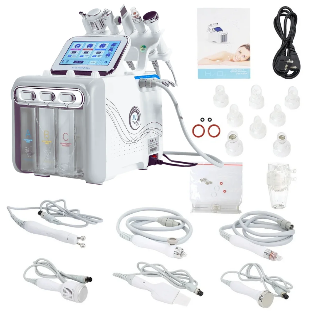 Multifunctionele gezichtsmachines Huidverjonging Professionele Hydradermabrasie Hydra Masker Verzorgingsmachine Zuurstof Jet