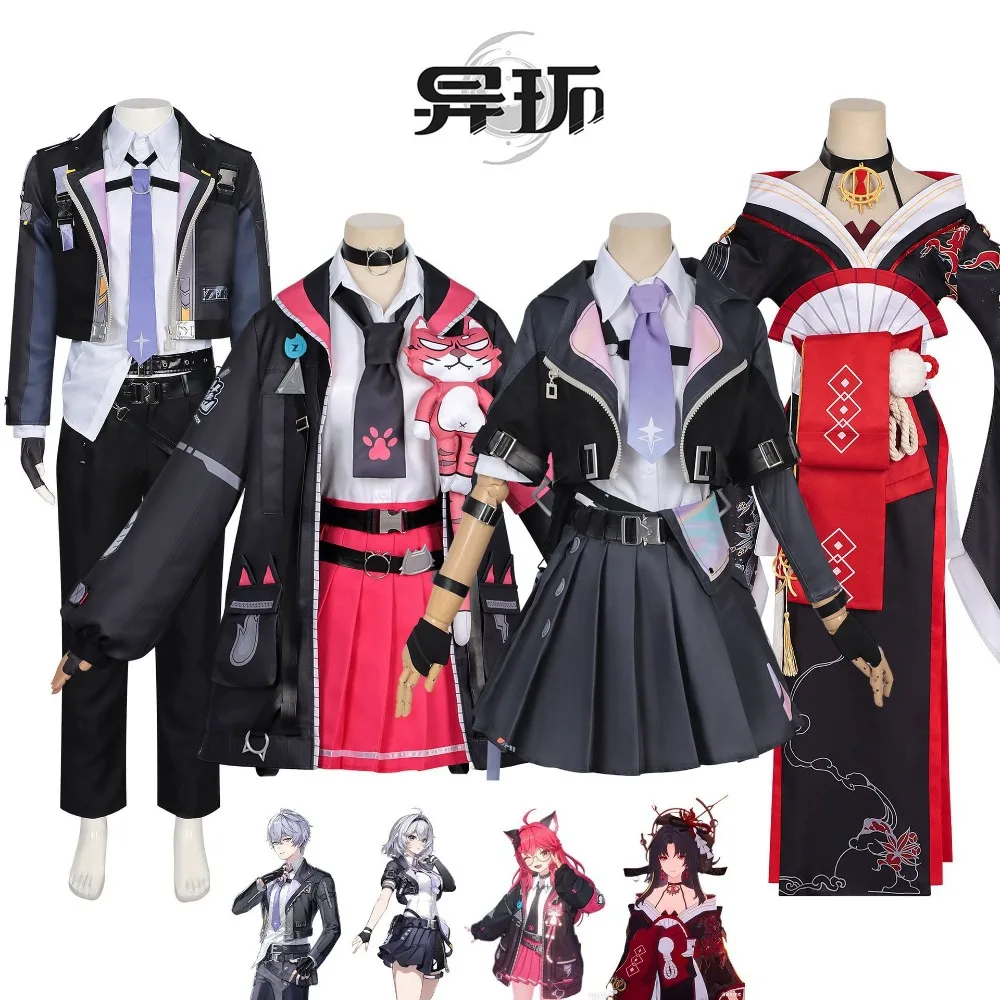 

Ashfall Awakened Zero Female Male Nunnally Xun Cosplay Costume Full Set Unisex Anime Game Halloween Comic Con Role Play Outfit