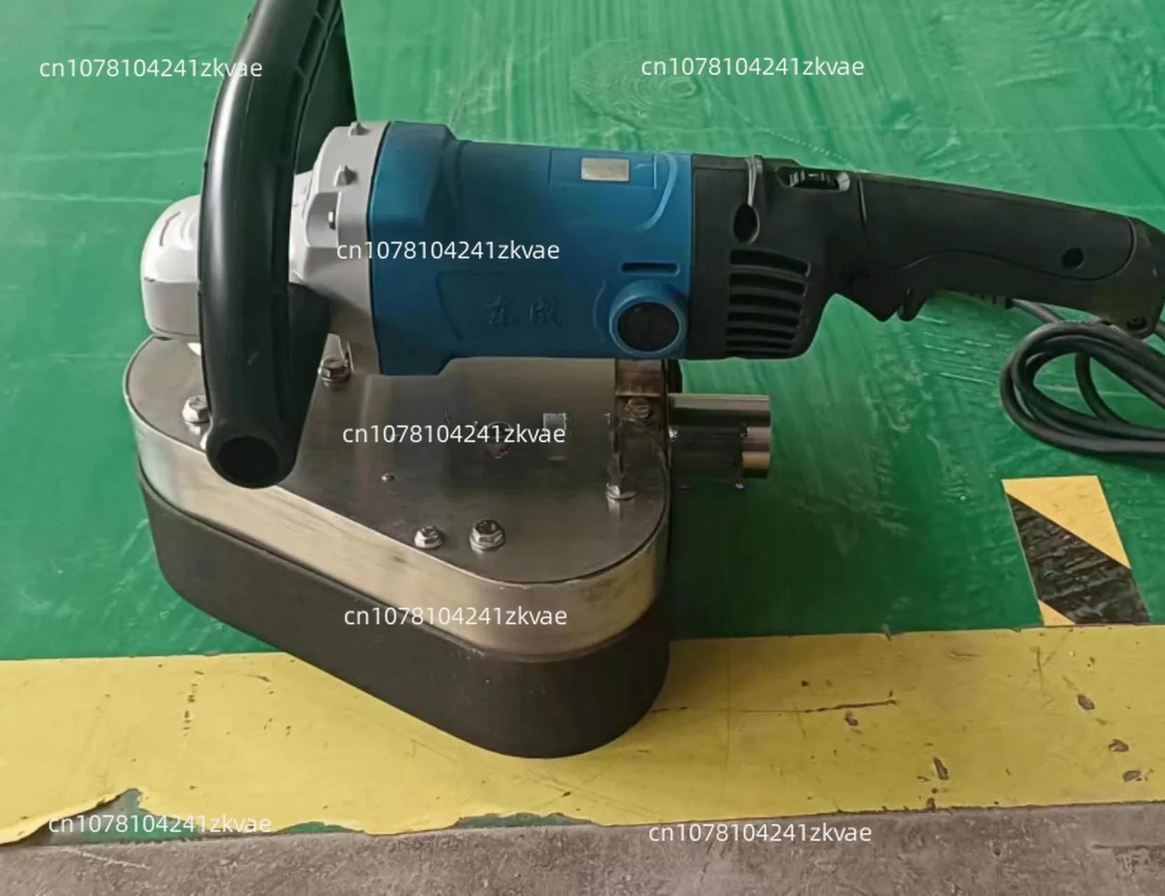 Handheld Three Head Dust-free Grinding Machine, Floor Grinding Machine, Concrete Floor Renovation Putty, No Dead Corners