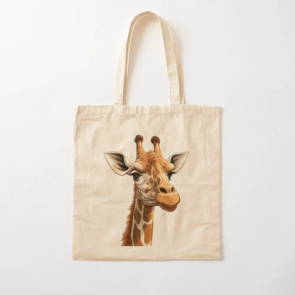 

Giraffe watercolor art Tote Bag