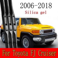 Limpiaparabrisas delantero para Toyota FJ Cruiser, escobillas de lluvia para parabrisas, 3 piezas, 2006-2023, 14 "", 16"", 14""