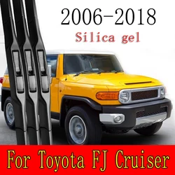 Wiper 3Pcs Front Wiper Blades Set Windshield Windscreen Window Rain Brushes For Toyota FJ Cruiser 2006 - 2023 14