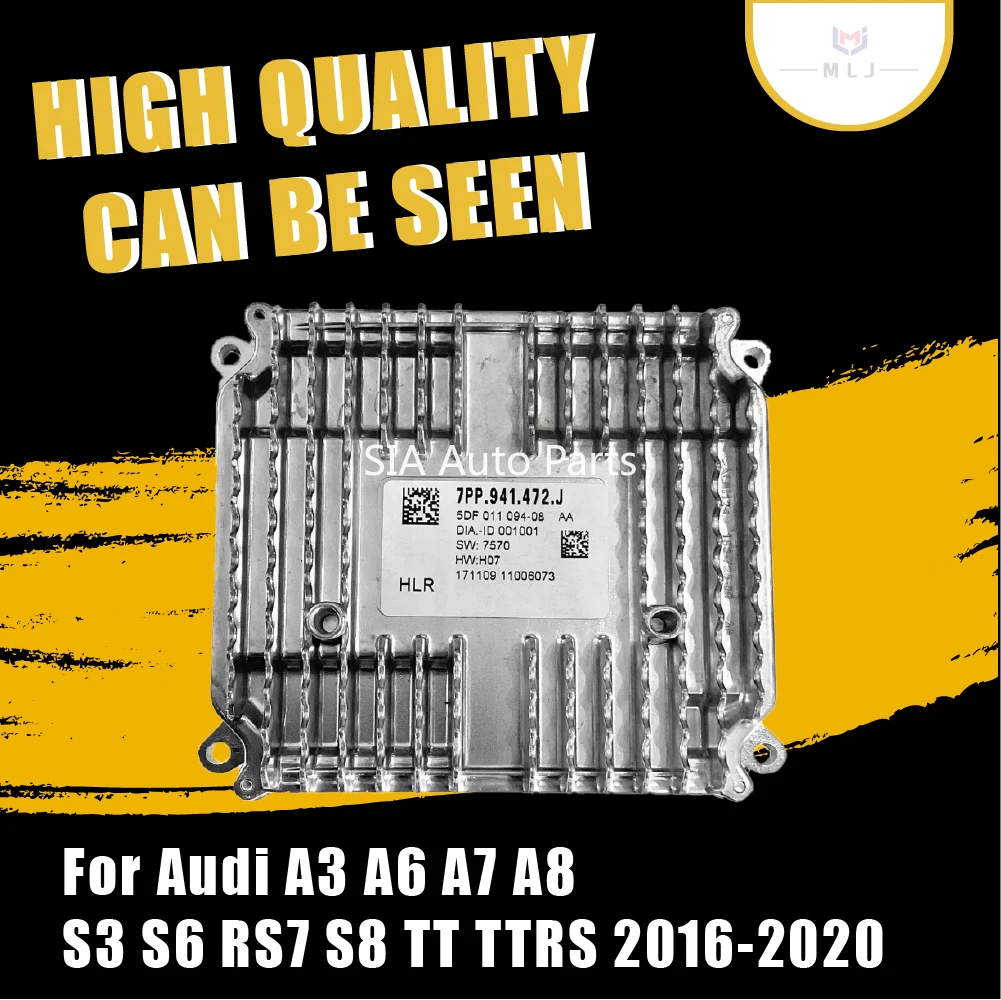 

NEW OEM 7PP941472J 7PP941472K Matrix LED headlight control module Ballast For Audi A3 A6 A7 A8 S3 S6 RS7 S8 TT TTRS 2016-2020