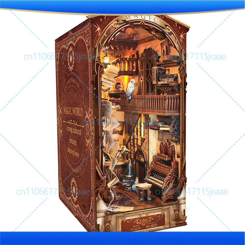 Wizarding World Handmade Book DIY Cabin Model Knickknack