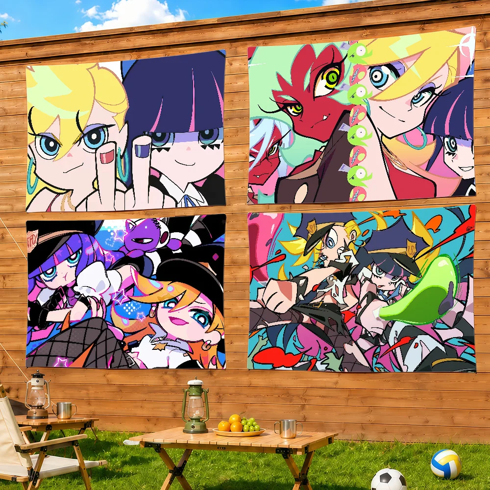 Cartoon P-Panty Stocking flag Decorative Home Yard & Garden Decor Banner - Indoor Outdoor Wall Hanging Flag