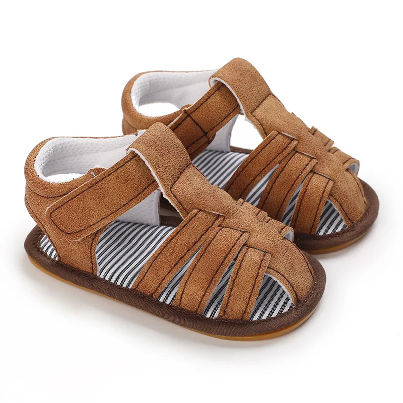 

Wholesale Baby Sandals 2025 Summer New 0-1y Soft Sole Walking Shoe Comfort Girl Sandals Versatile Boy Sandals Casual Kid Shoes