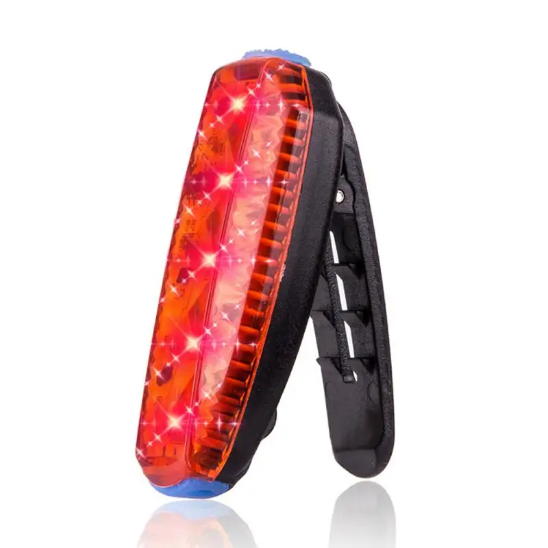 LED Accessories Tail Light Running Clip Bag USB Light Waterproof Outdoor Sports Li Battery Rechargeable MTB STLM