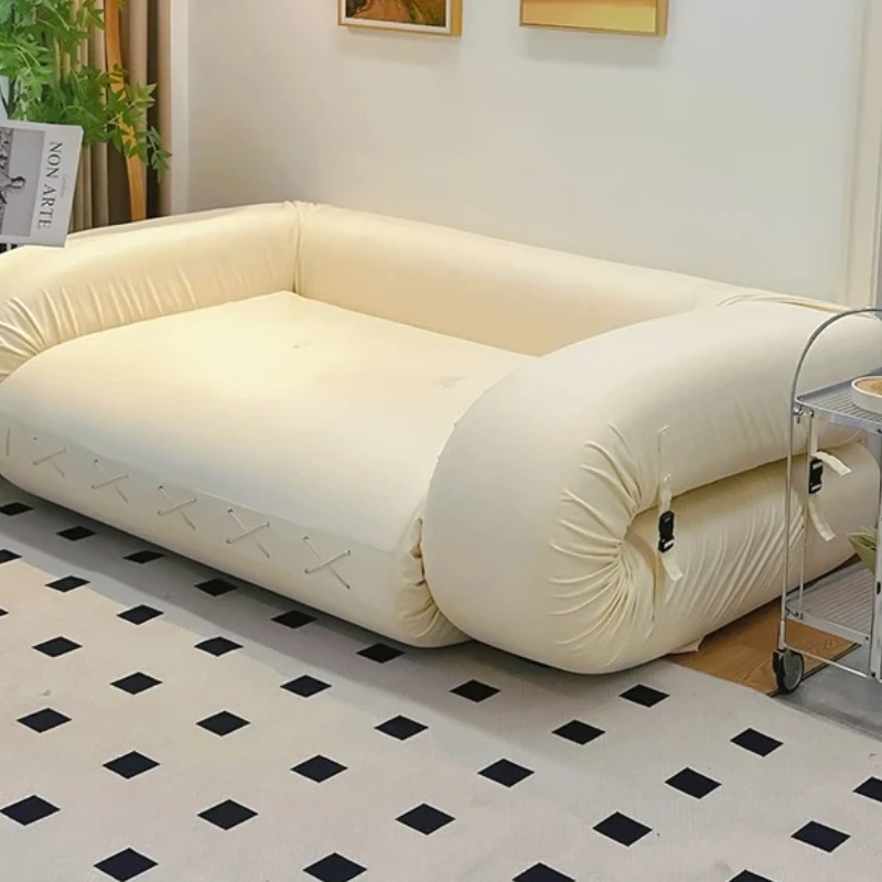 Relaxing Black Unique Couches Simple Living Room Sofas Comfortable Modern Lounge Designer Canape Lit Convertible Home Furniture