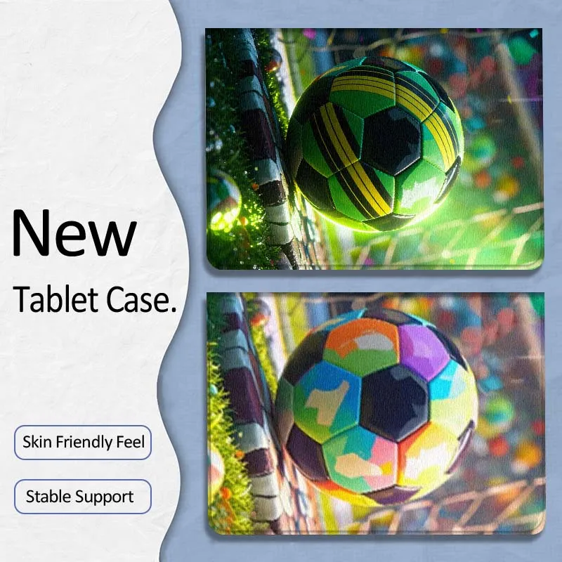 

Football Art Popular For Xiaoxin Lenovo Tab P12 Extreme Legion Y900 Idea Pro GT 12.1 2025 Foldable Tablet Case Gift