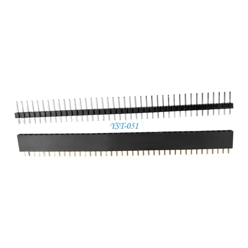 E15A 10Pair Breakaway PCB Board Pin Header Connectors 2.54mm Header Connectors