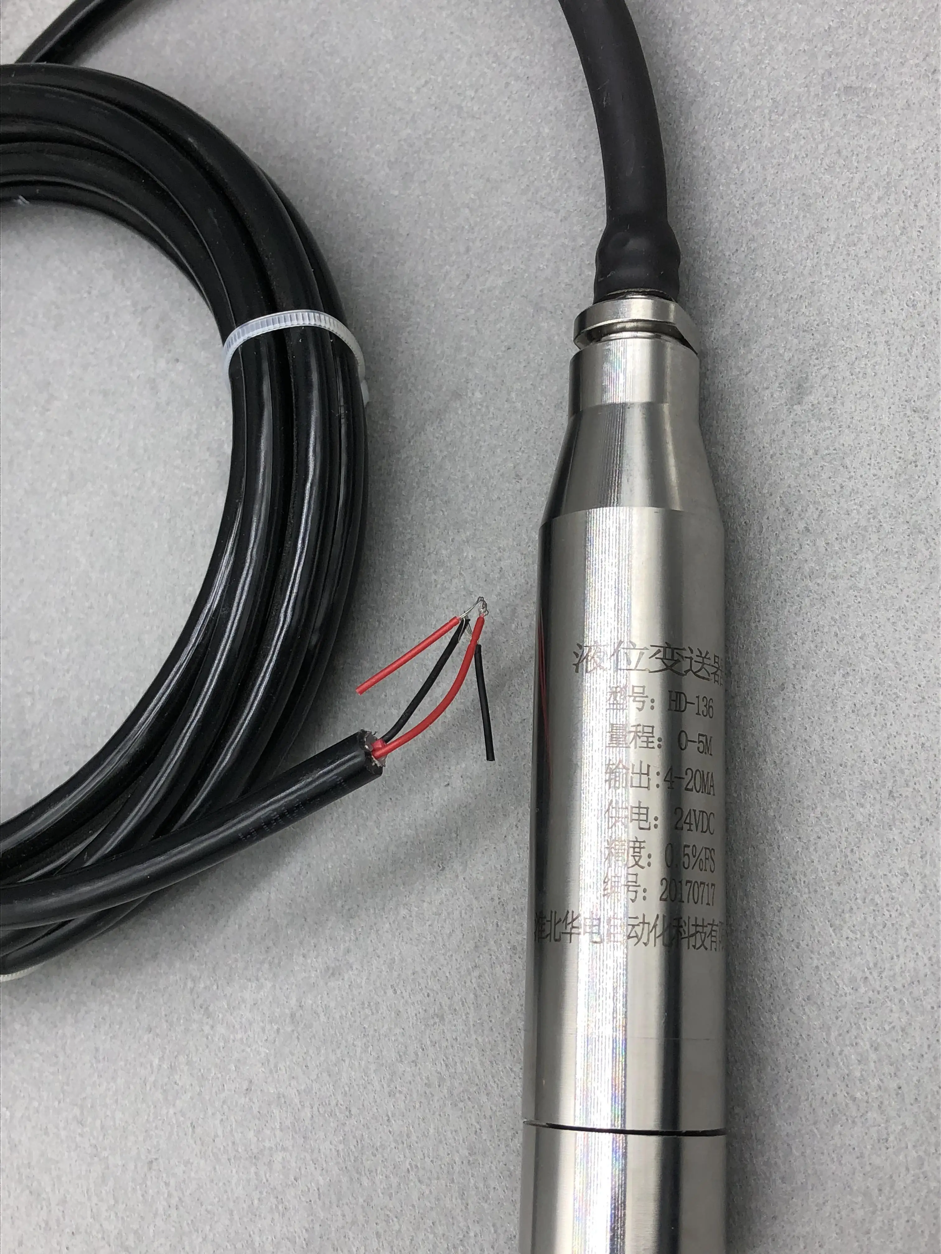 

High Accuracy digital iot water level controller water level sensor rs485 for tank water level indicator With Alarm 4-20ma Outpu