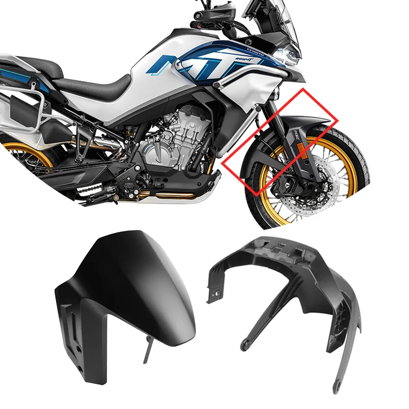 For CFMOTO 800MT Front Fender 800 MT CF800MT CF800-5 MT800 700MT Front Mudguard Shell Motorcycle Accessories Original Parts