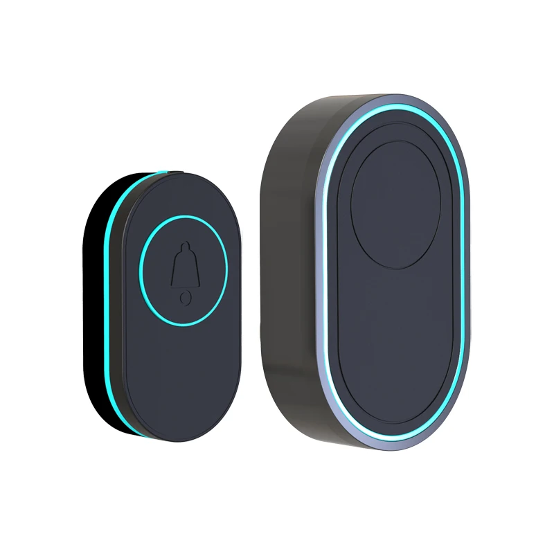 Wireless Waterproof Doorbell EU Plug Home Intelligent Chime Kit Door Bell Chime 1 2 3 Button 1 2 3 Receiver Welcome Door Bell