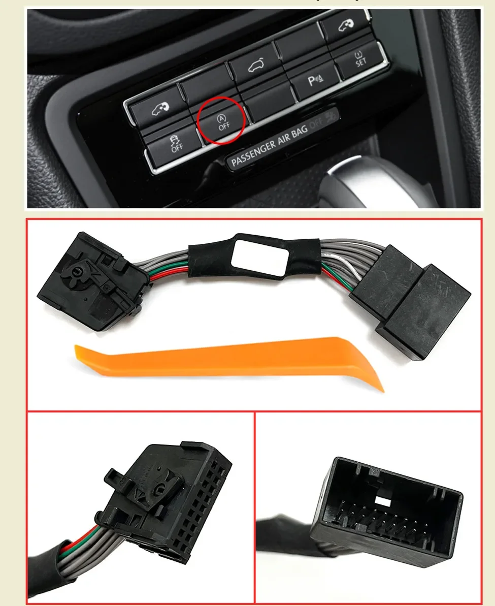 Stop Start Engine Eliminator for SEAT Alhambra 7N 2010-2020 Car Auto Start & Stop Canceller Automatic Device Plug Disable Cable