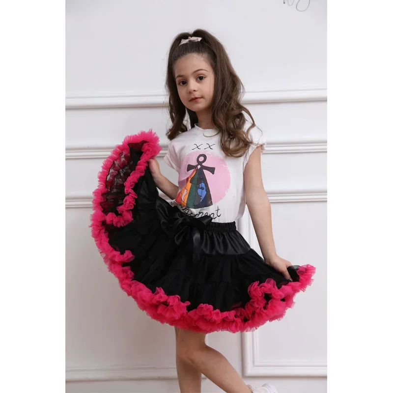 HOT Girls Tulle Skirt Baby Girl Clothes Tutu Pettiskirt Skirt Fashion Girl Clothes Princess Skirts Skirt For Girls Clothing