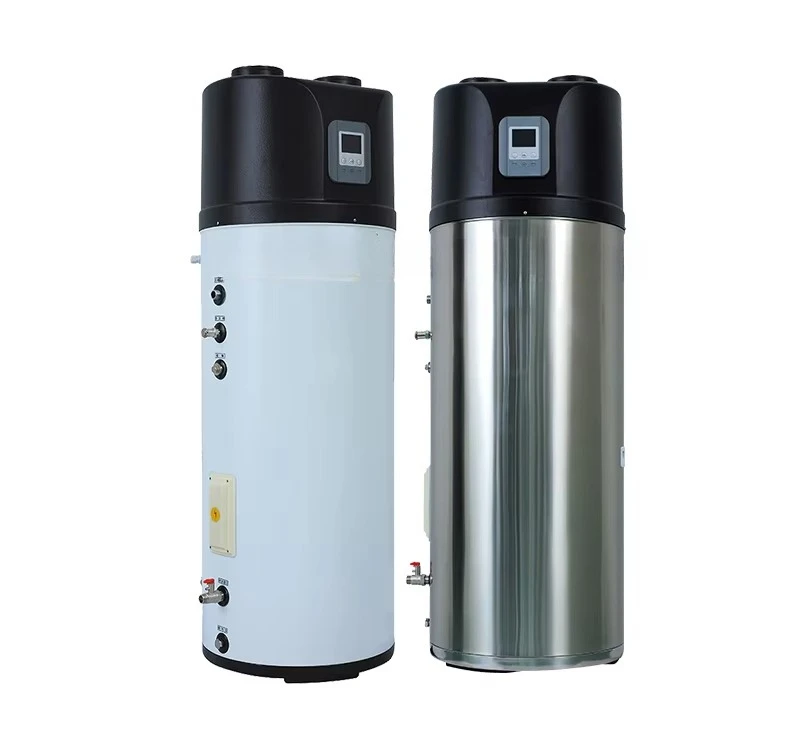 Energy Saving Heat Pump Air Source Water Heater with Solar Power for Domestic and Commercial Use