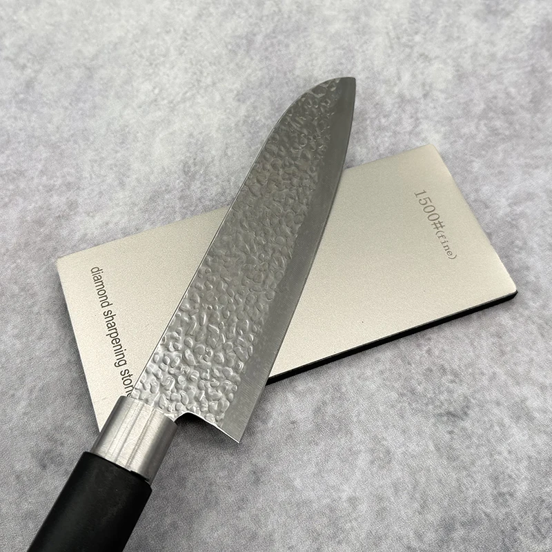 Picture 7: 3PCS Thick Anti-slip Base Large Diamond Whetstone Outdoor Portable Sharpening Stone Household Diamond Sharpener Board Hot Set