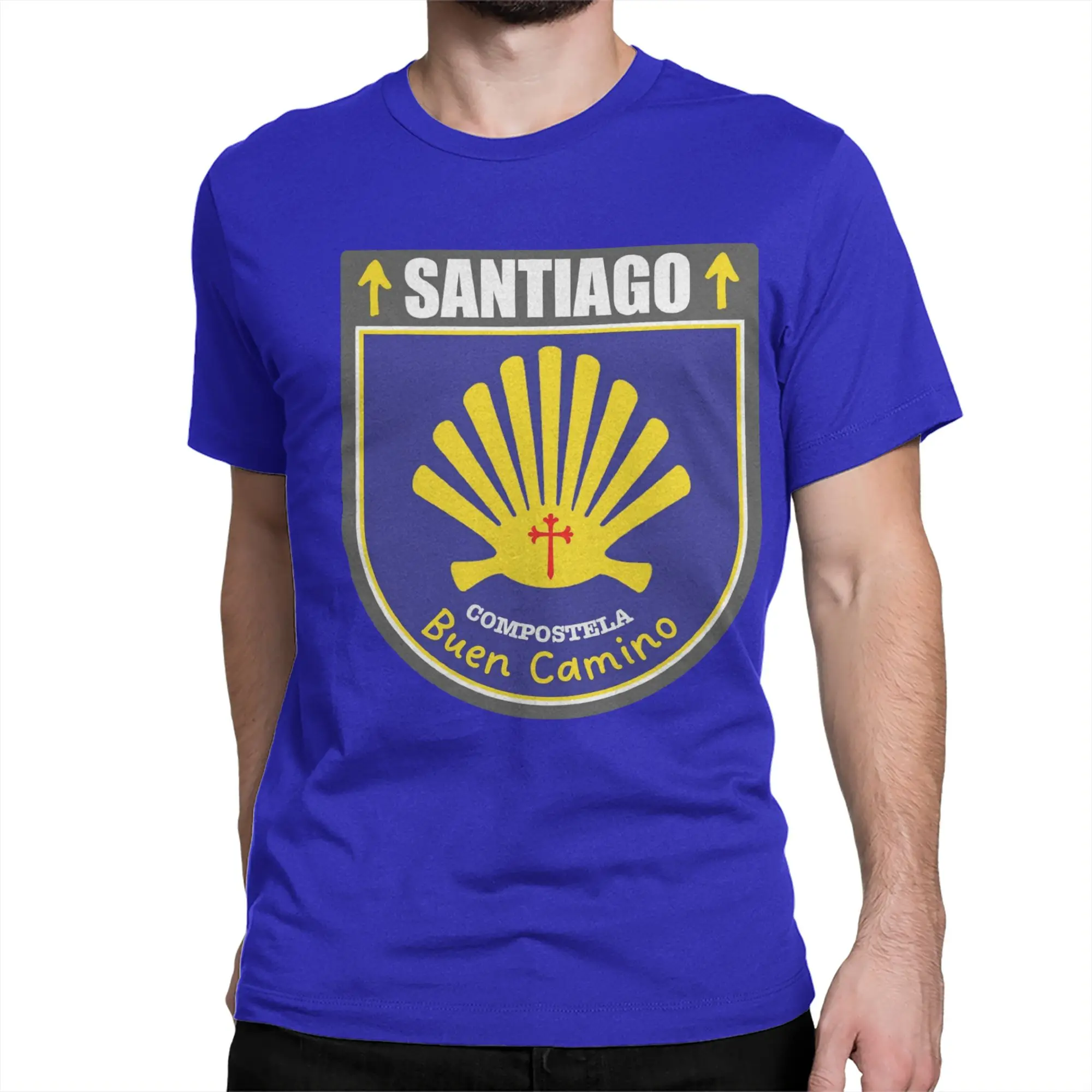 Men Women Camino de Santiago Compostela Buen Camino T Shirts  100% Cotton Clothing Cool O Neck Tee Shirt Gift Idea T-Shirts