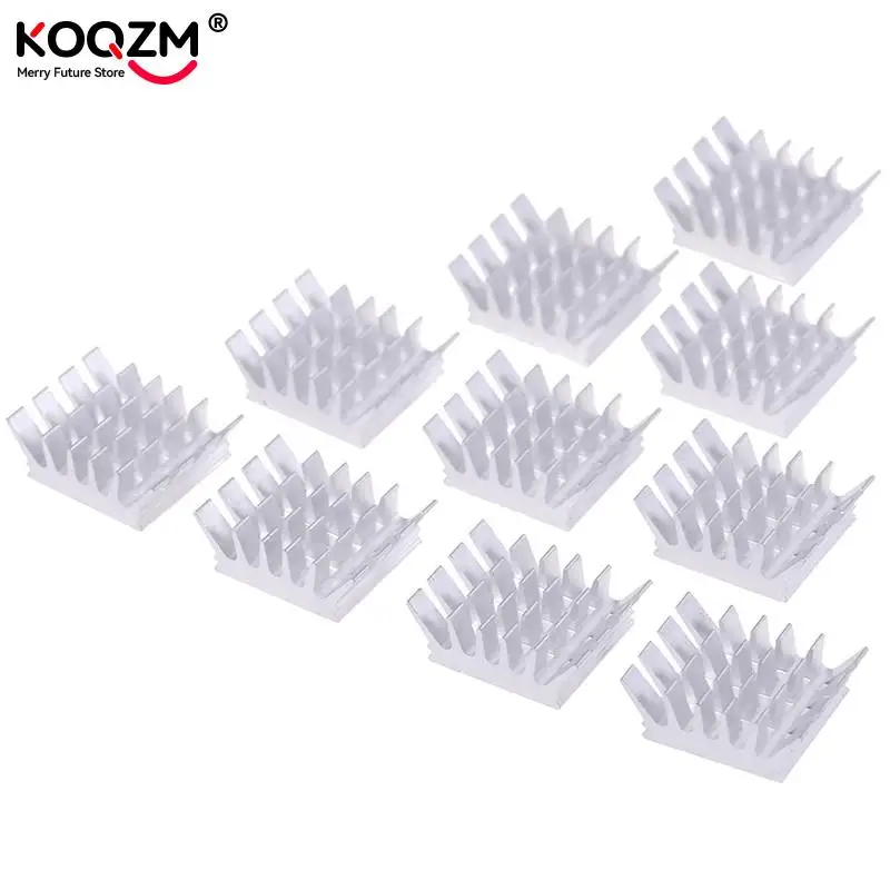 10pcs Radiator Aluminum Heatsink Computer Cooler Radiator Heat Sink For Motherboard DDR VGA RAM Memory IC Chipset Cooler