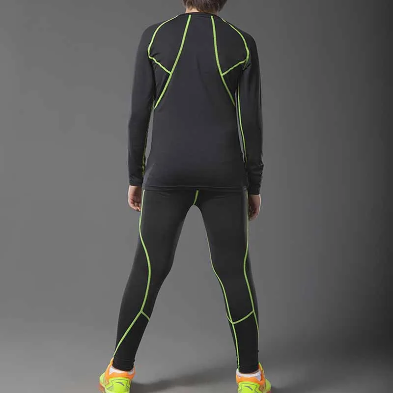 New Winter Thermal Underwear Set Children Sports Warm Thermo Underwear Boys Fitness Quick Dry Anti-microbial  Long Johns