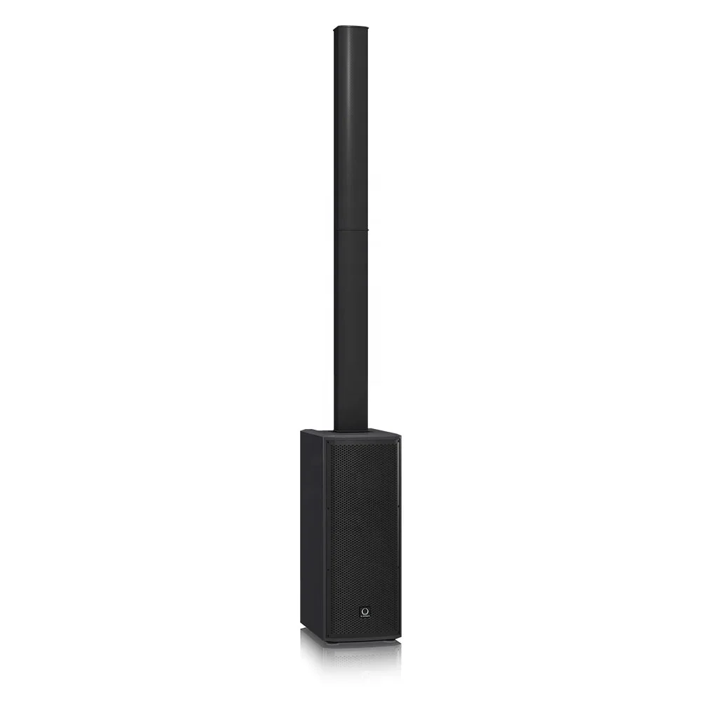 Turbosound iP1000 V2 Powered Column Speakers 1000 Watts Remote Control Loudspeaker Active Portable Column Pa System