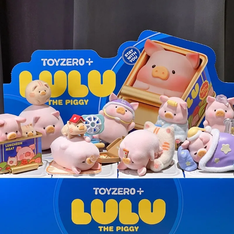 

Lulu The Piggy Stay With You Series слепая коробка Kawaii аниме фигурка куклы Mystery Boxes коллекция моделей игрушки детский подарок-сюрприз