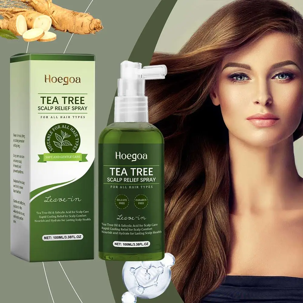 

100 мл питательный спрей для облегчения кожи головы, питательный, гладкий, увлажняющий, питательный спрей для ухода за кожей головы, нежные волосы Z7J2