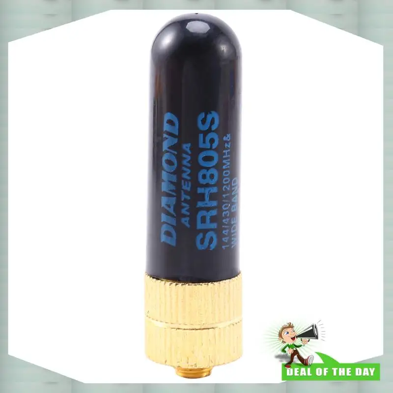 24 시간 배달 30PCS 듀얼 밴드 UHF + VHF SRH805S SMA 여성 안테나 Baofeng Uv-5R BF-888S Uv-82 UV-5RA TK3107 2107 10W 144/4