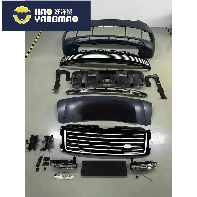 Suitable for Easy Installation For Land Vogue 2023 SV Type Front Bumper Assembly Tough ABS Plastic Bodykit