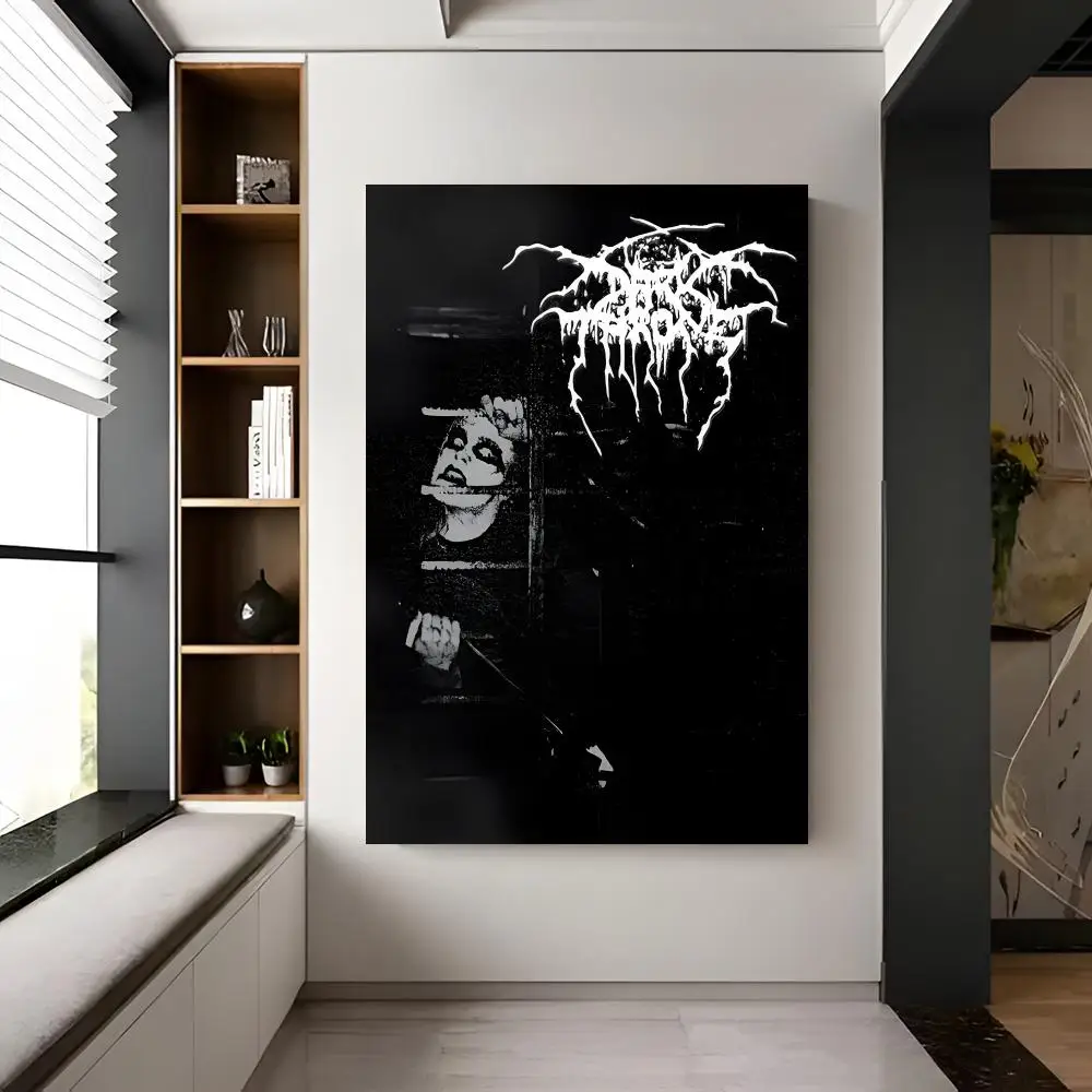 Black Metal Band Darkthrone Poster Modern Wall Decor Collection for Home Design