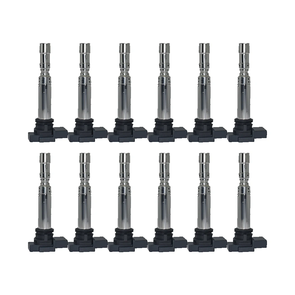 1/12PCS Ignition Coil for 2002-2012 Audi, Bentley CONTINENTAL FLYING SPUR, Volkswagen 4.0L W8, 6.0L W12, UF542