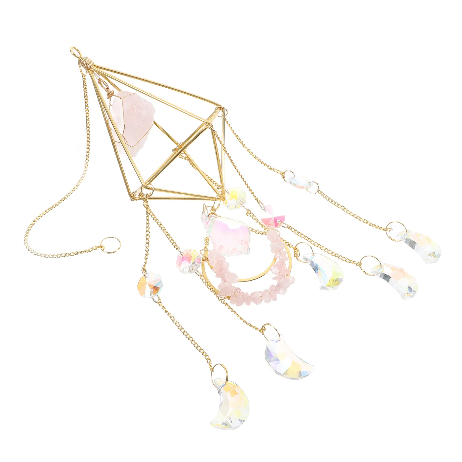 

Crystal Wind Chime Pendant Chimes for outside Window Suncatcher Indoor Hanging Decor
