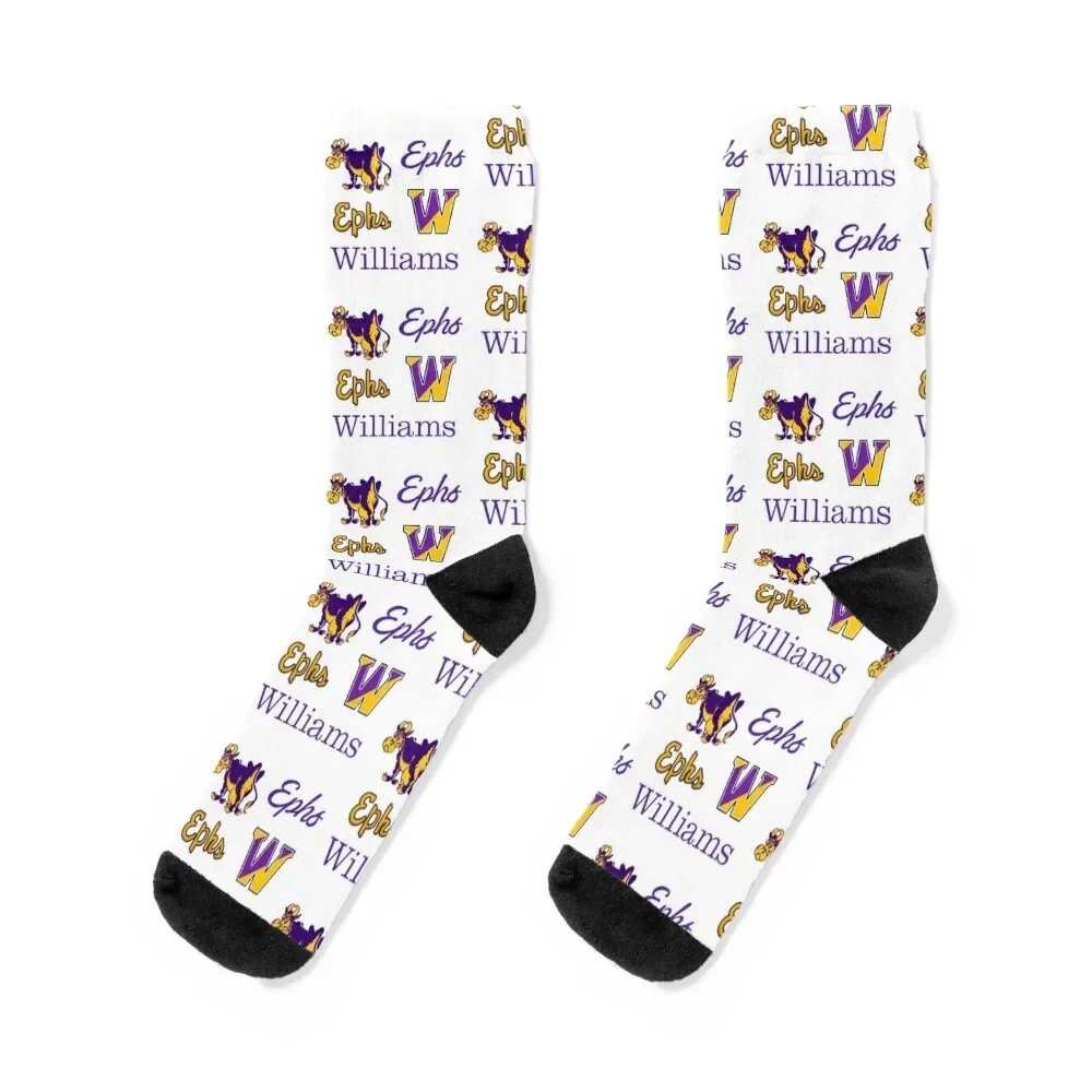 

williams college logo pack Socks designer Run basketball custom sports Girl'S Socks Men's