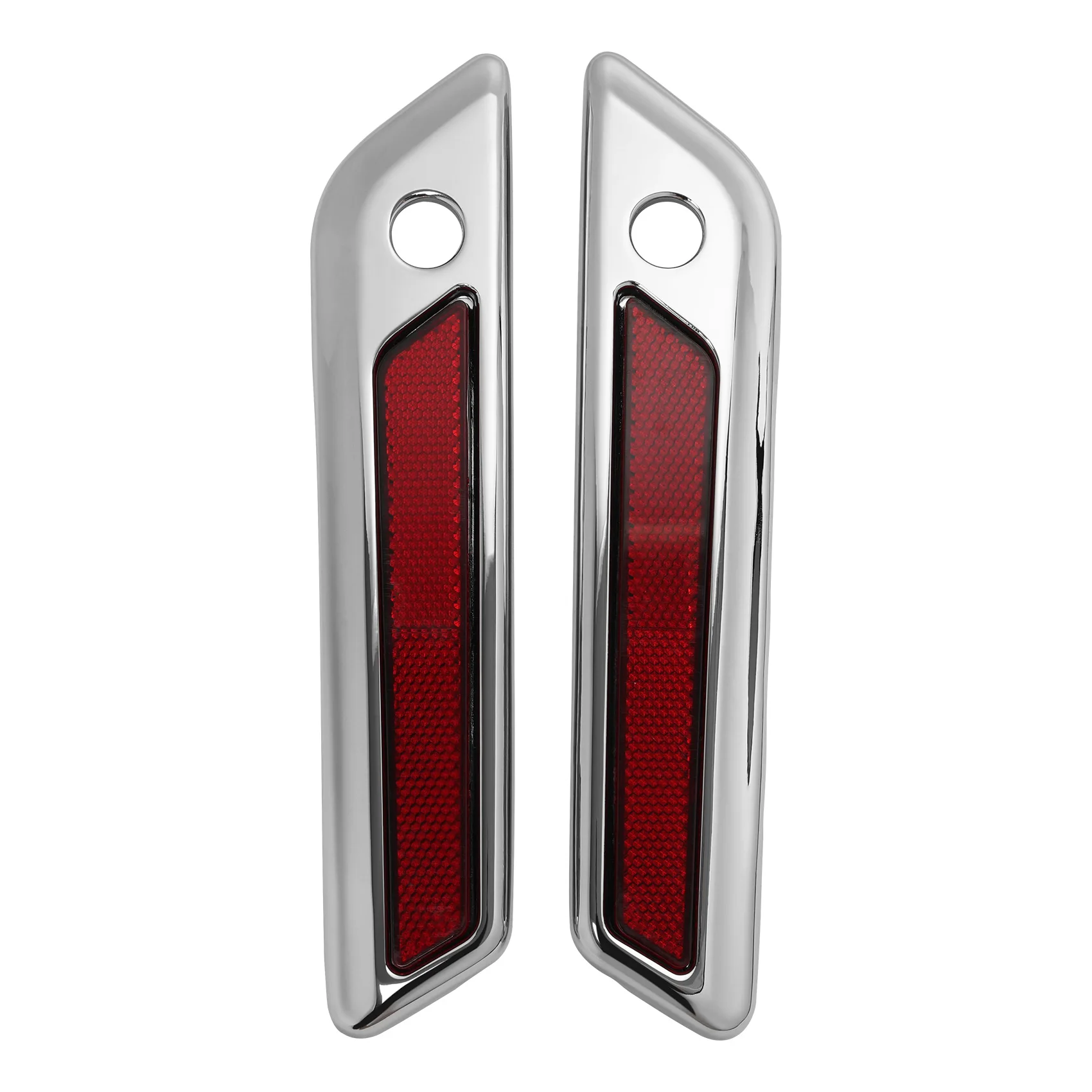 Motorcycle Saddlebag Hinge Latch Covers For Harley Touring Road King Electra Street Glide FLHT 2014-2024 2019