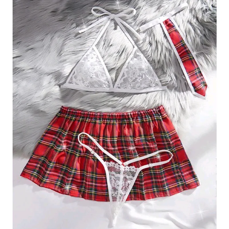 Cosplay Sexy Shoolgirl Nightdress Erotic Lingerie Porno Sexy Women's Underwear Student Sexy Outfit Babydoll Role Play Costume