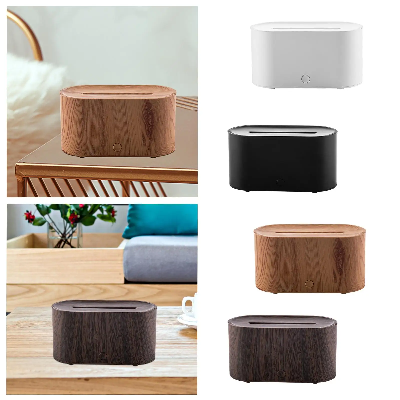 거실용 화염 디퓨저 가습기, 요가 침대 옆 테이블용 가습기