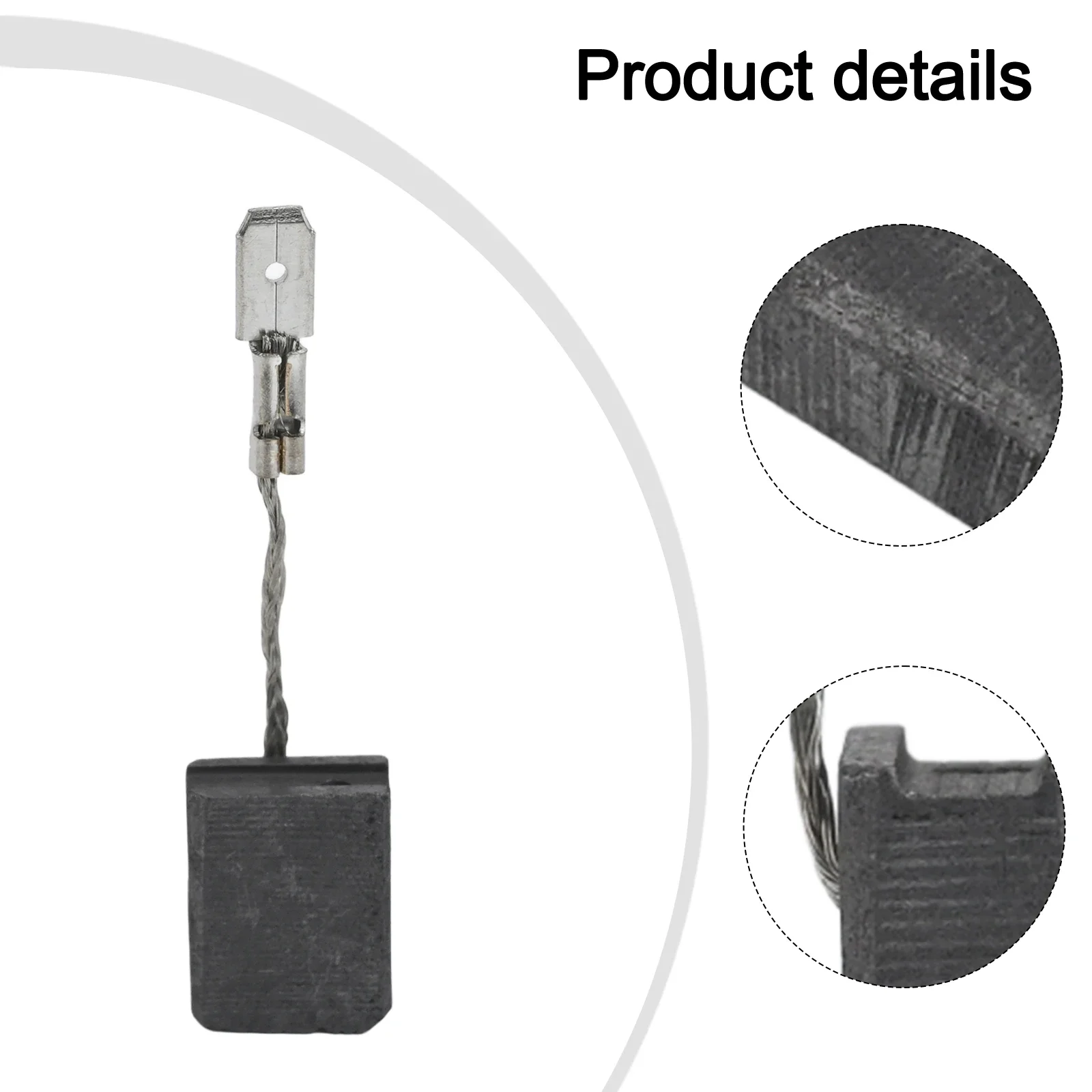 

Сменный набор угольных щеток 316055220 Углерод 6*12,5*15,3 мм Набор угольных щеток Аксессуары для электроинструментов DIY проекты